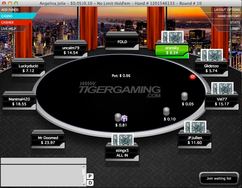 Tigergaming live chat video chat